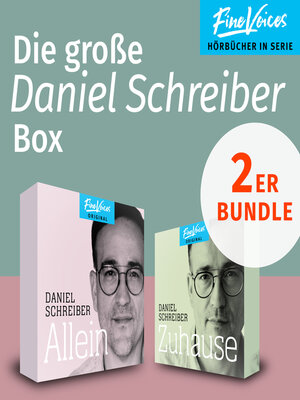 cover image of Die große Daniel Schreiber Box--Allein + Zuhause (ungekürzt)